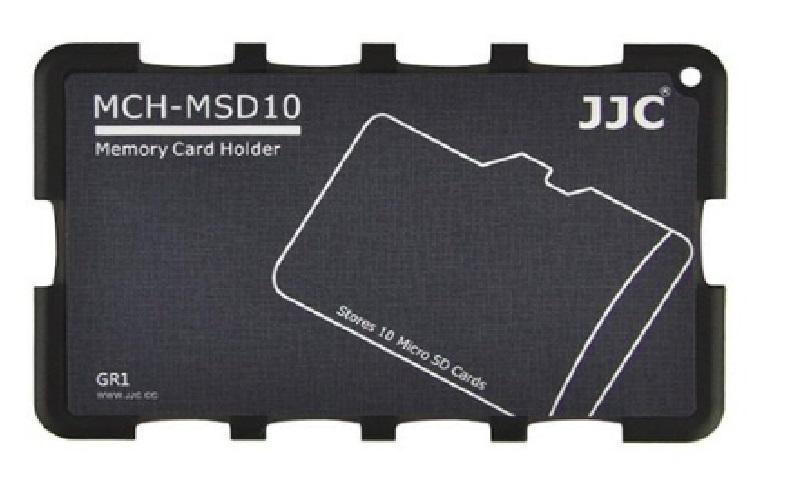 Estojo para Cartão de Memória JJC MCH-MSD10GR Imagem 1