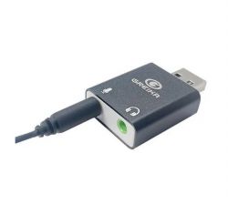  MICROFONE LAVALIER PARA NOTEBOOK/PC/MAC -C/ADAPT ENTRADA USB GREIKA - CABO 3MTS GK-LM1-USB 