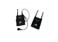 Microfone Lavalier Transmissor Dual Greika UMic8-TX+RX
